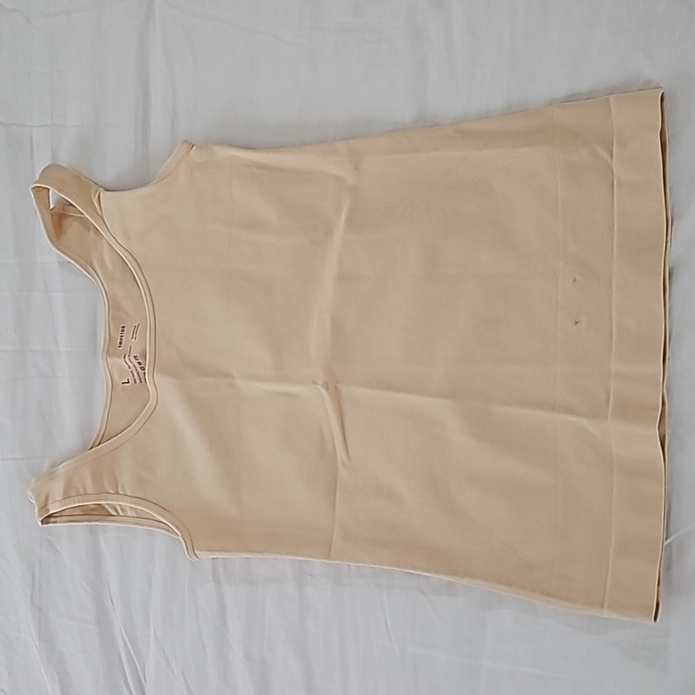 Shapermint Beige Seamless Shaping Tank Top